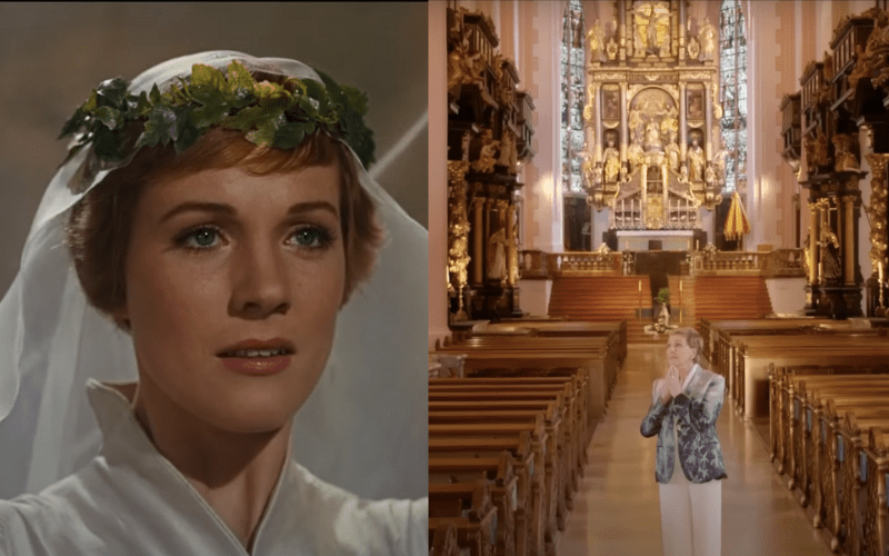 ‘The Sound of Music’ Movie Star Julie Andrews Visits Historic Catholic Basilica From Wedding Scene for Film’s&nbsp;Anniversary